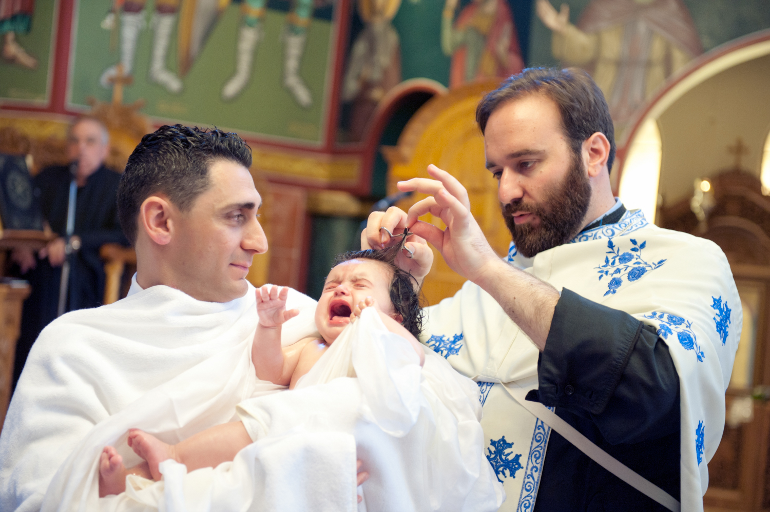 Beautiful christening photos by Mario Zmudzinski at Magnum Studio