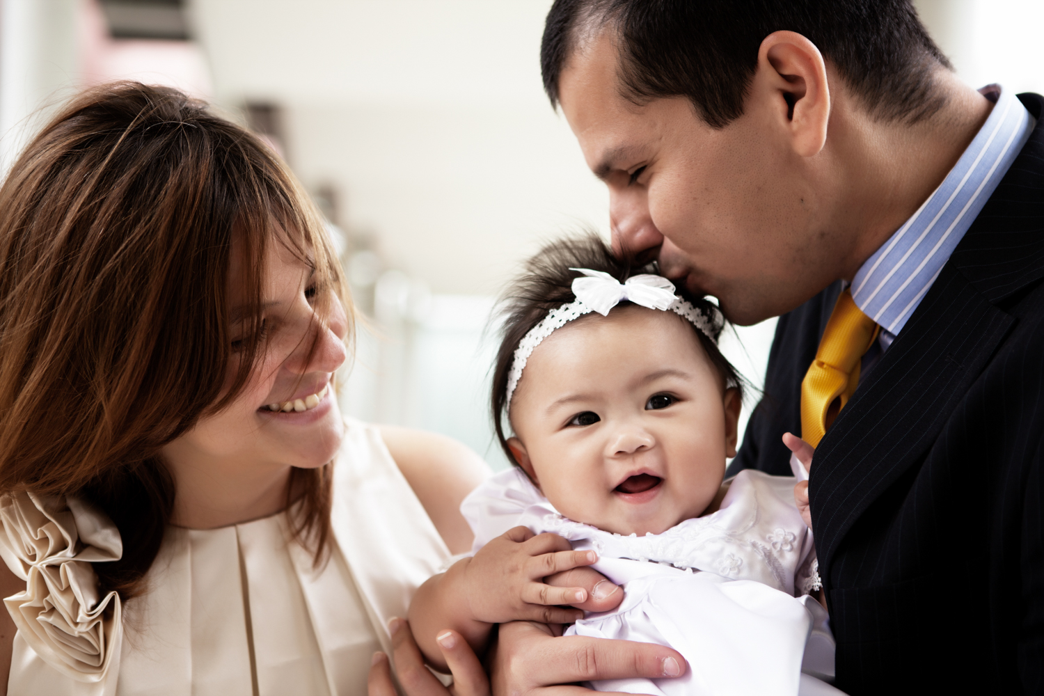 Beautiful christening photos by Mario Zmudzinski at Magnum Studio