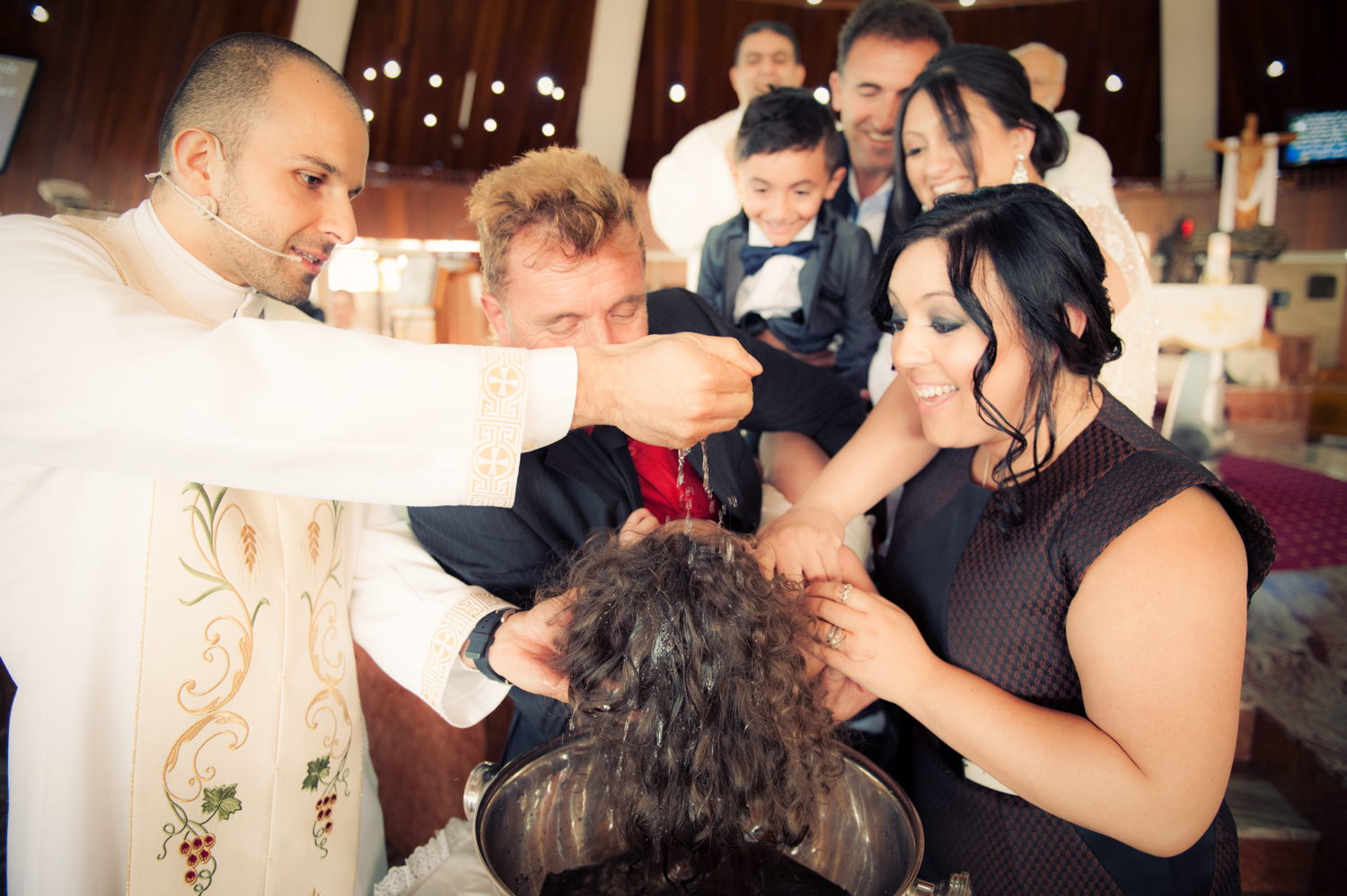 Professional Christening Photography by Mario Zmudzinski at Magnum Studio