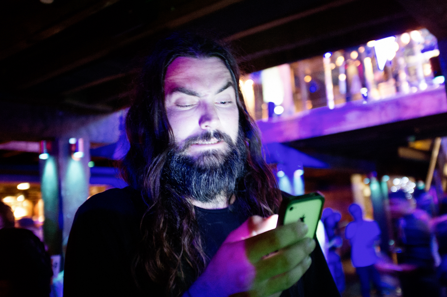 A candid moment from an event photographed by Mario Zmudzinski